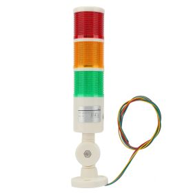 Industrial Warming Light 3â€‘Layer LED Signal Tower Foldable Alarm Light 24VDC