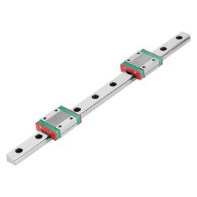 1pc 250mm MGN12 Miniature Linear Rail Guide Rail 12mm Width   2pcs MGN12B Slide Blocks