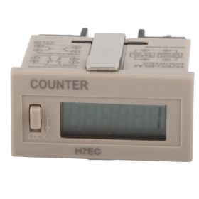 H7EC BLM Digital Electrical Counter Totalizer Without Voltage Input with 6â€‘Digit LCD Display