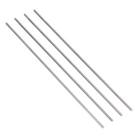4Pcs Hex Shaft 5mm Stainless Steel High Hardness Wearproof Antislip Drive Shaft Accessories for Intelligent Robots