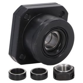 Ball Screw End Support Exterior Black Oxide Treatment High Accuracy Ball Screw Bearing Block for SFU1610