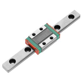 1pc LML9B Miniature Linear Rail Guide Rail 9mm Width   Slide Block (100mm) (Option: 100)